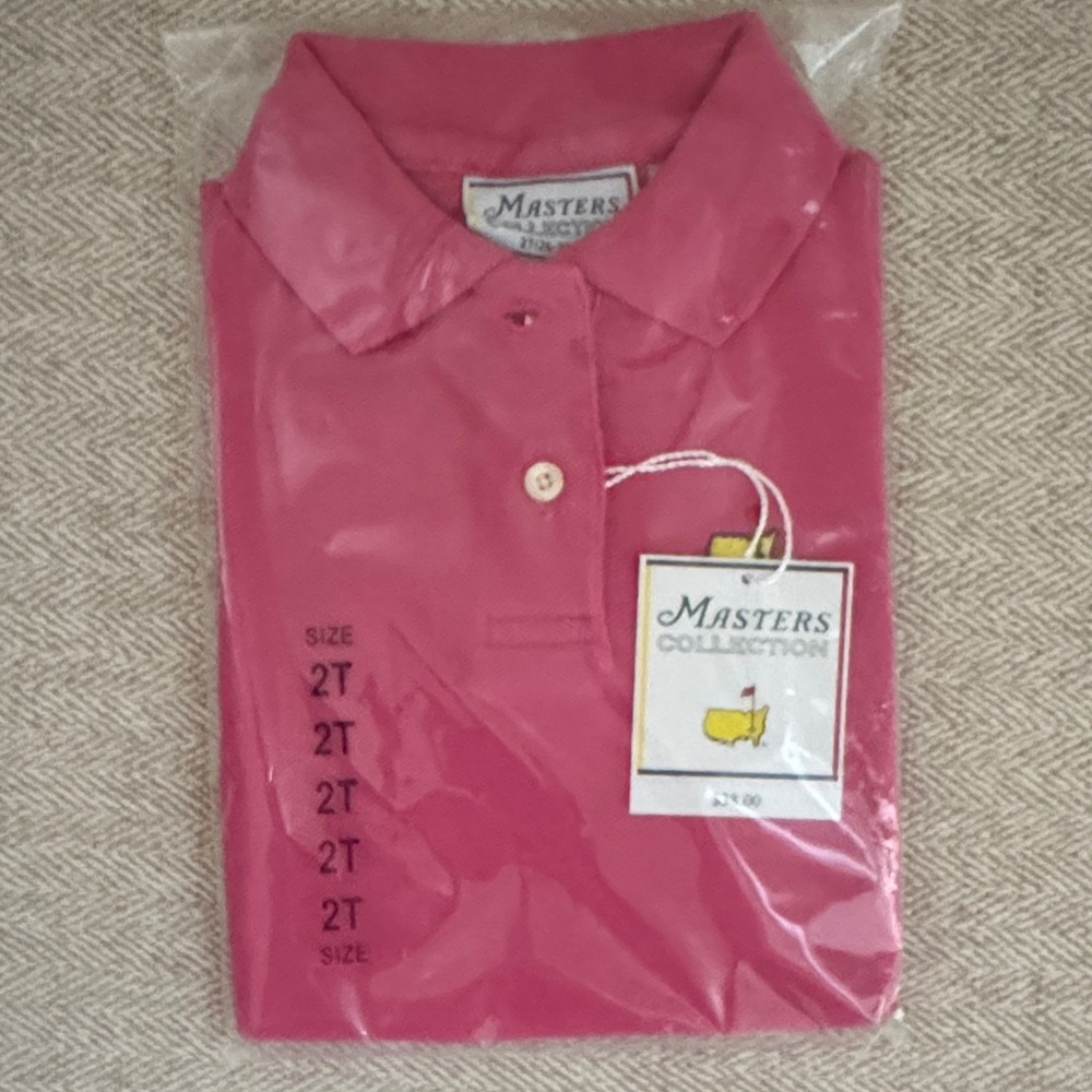Kid’s Pink Polo Master’s Polo Shirt